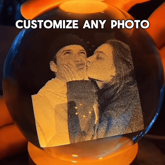 Personalized Pregnancy Orb + FREE LED Stand